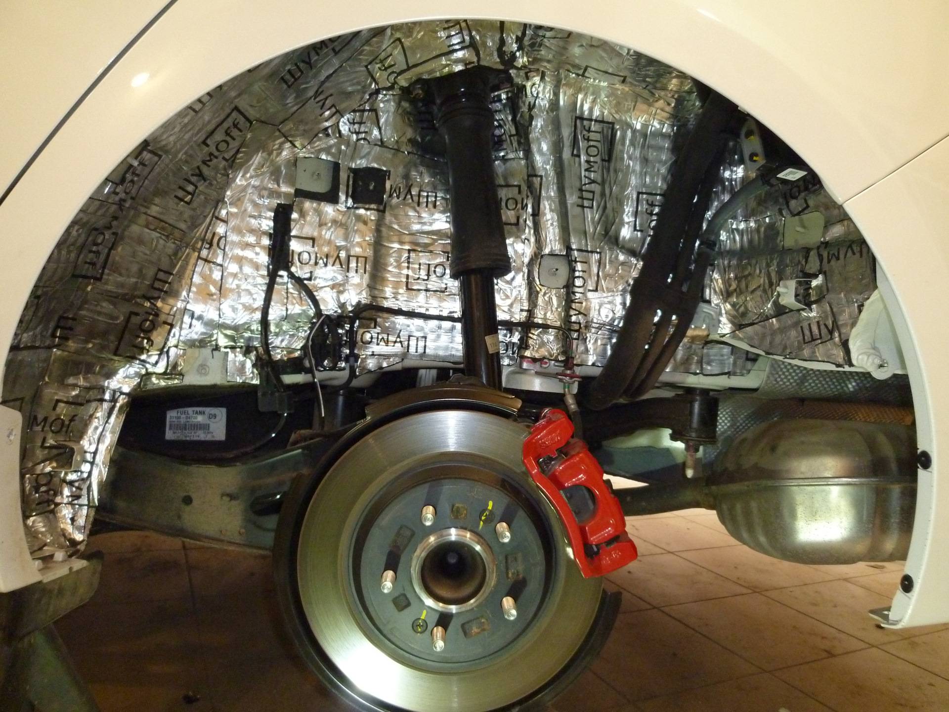 Шумоизоляция арок колёс своими руками | auto-gl.ru