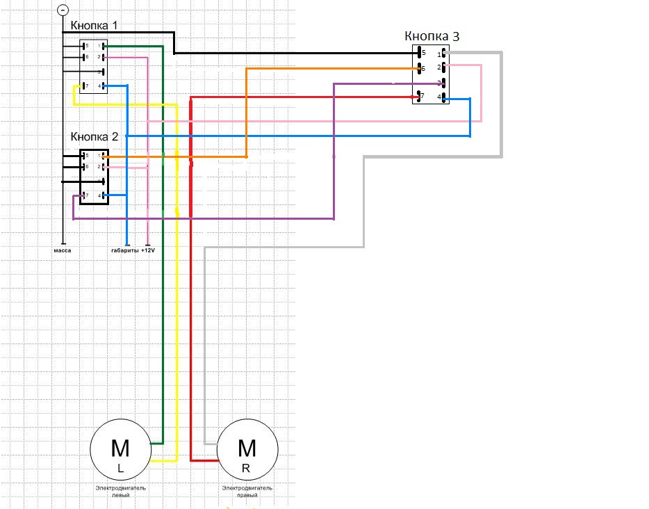 Как работает стеклоподъемник схема