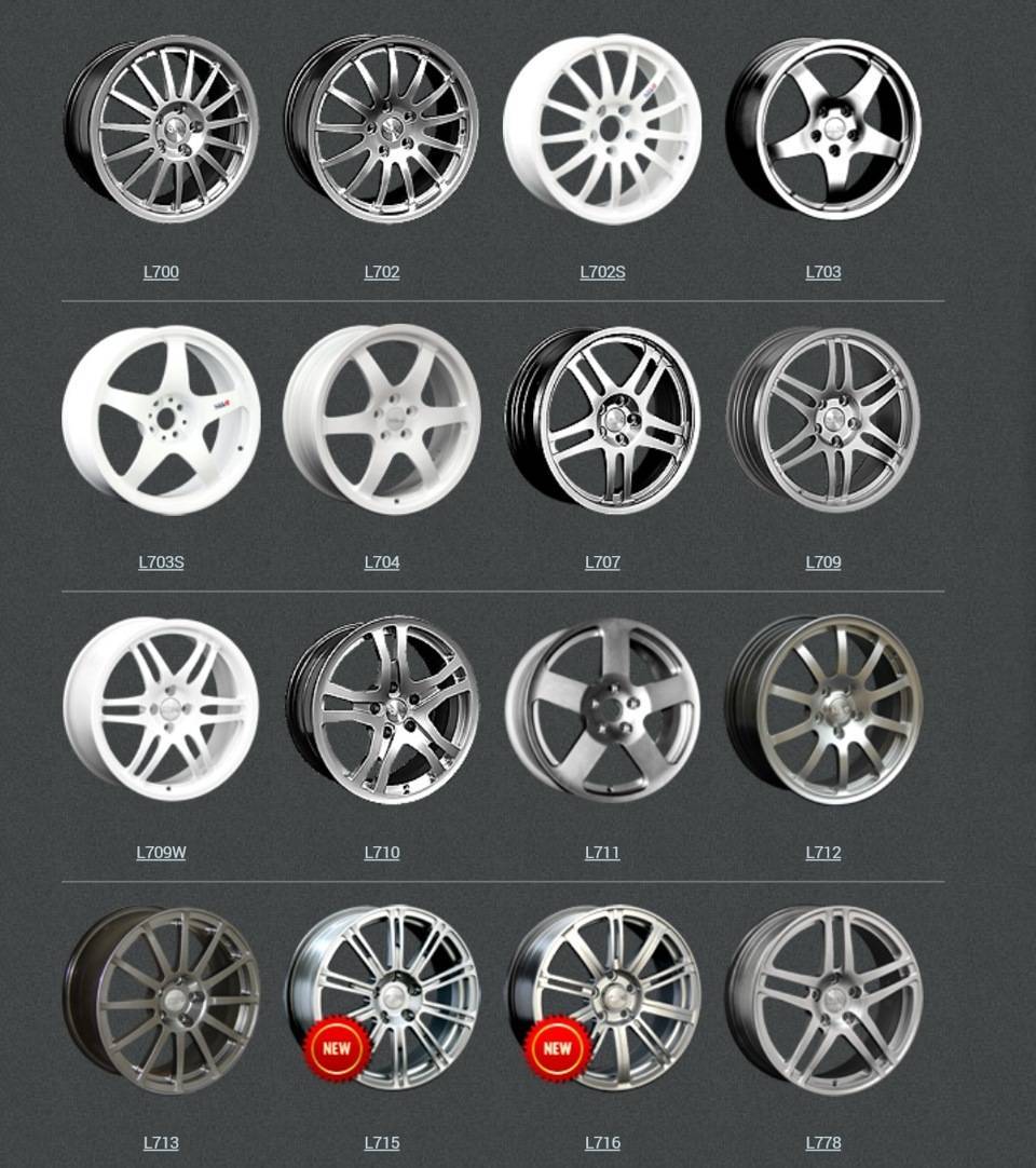 Как подобрать диски на автомобиль: виды колесных дисков и особенности