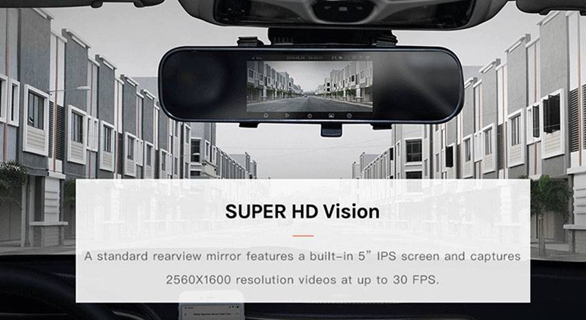 Отзывы на видеорегистратор xiaomi 70mai rearview mirror dash cam midrive d04
