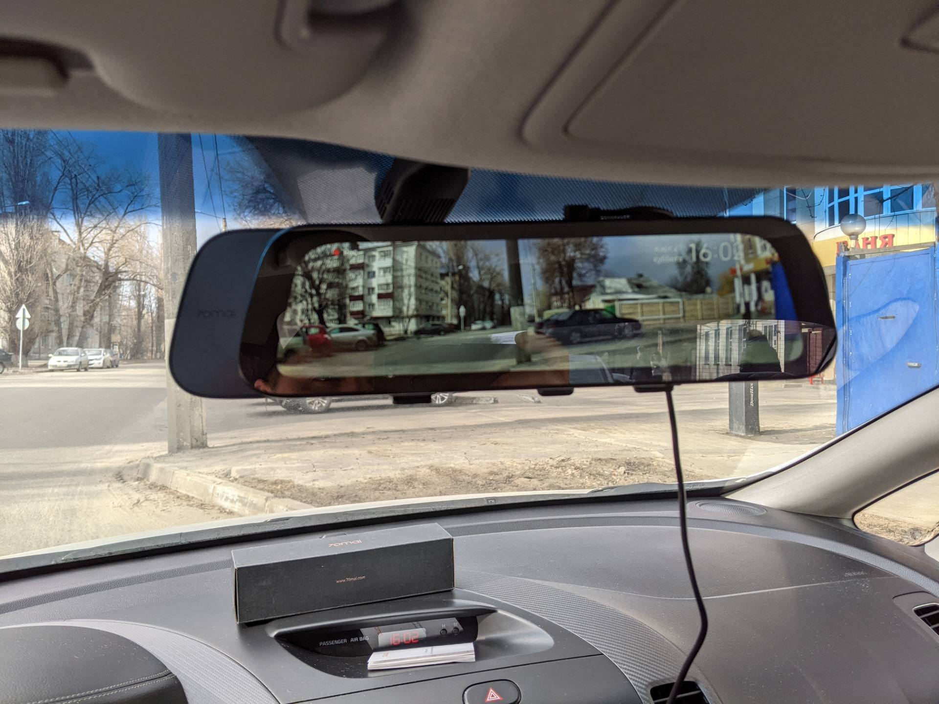 Xiaomi 70mai rearview mirror dash cam обзор