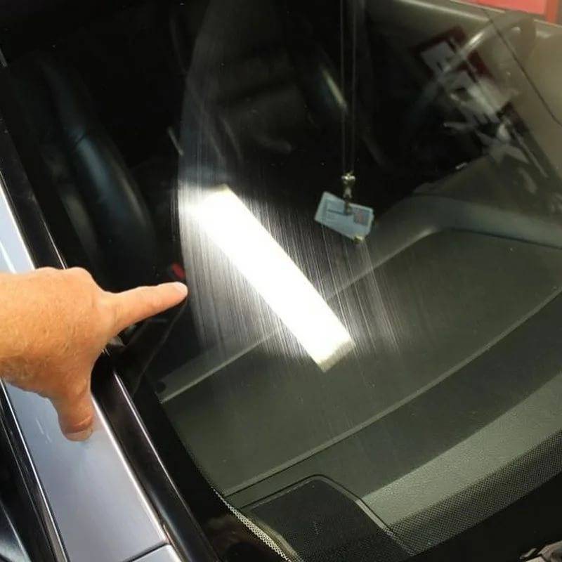 Как отполировать автомобильное стекло