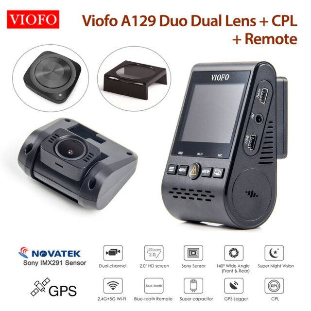 Видеорегистратор viofo a129 pro duo ultra 4k, 2 камеры, gps: отзывы владельцев и обзор