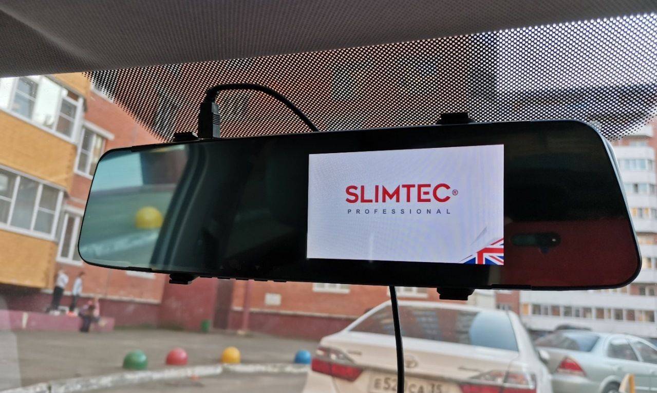 Slimtec dual m4 - зеркало-видеорегистратор с задней камерой | обзор слимтек дуал м4, тестирование и настройка регистратора